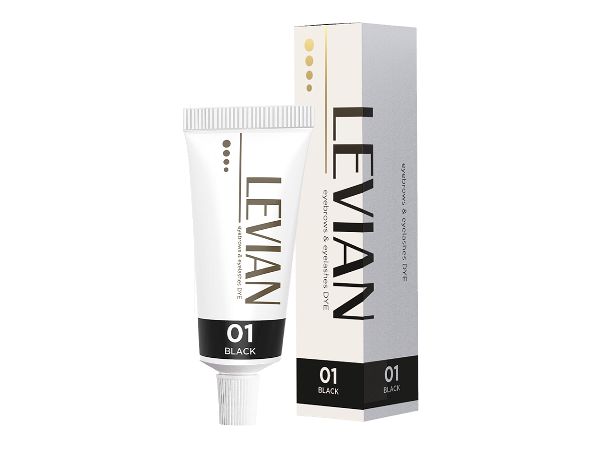 Levian Eyebrow and Eyelash Dye, 15 ml.