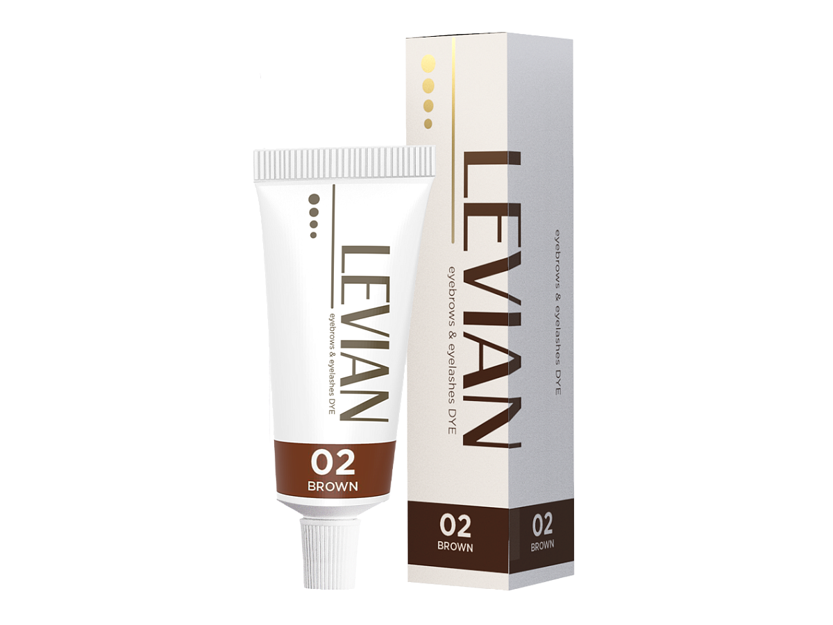 Levian Eyebrow and Eyelash Dye, 15 ml.