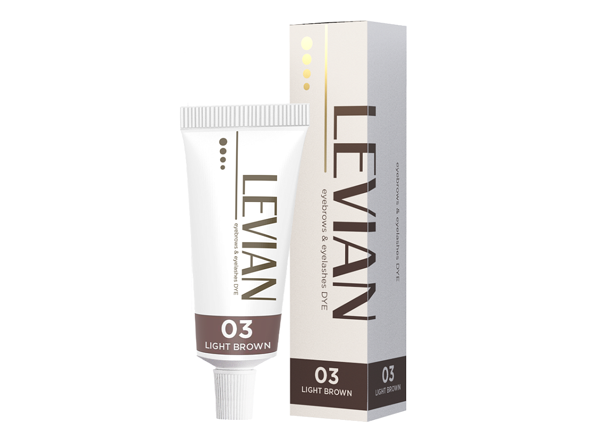 Levian Eyebrow and Eyelash Dye, 15 ml.
